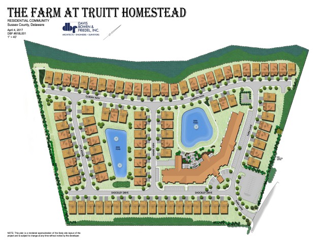 Truitt Homestead Rehoboth Beach Site Plan 2